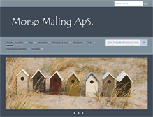 Tablet Screenshot of morsmaling.dk